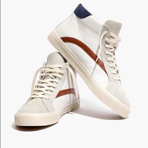 Madewell Hightop Leather Sneaker